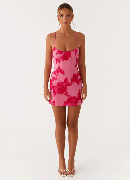 Alivia Micro Mini Dress Pink
