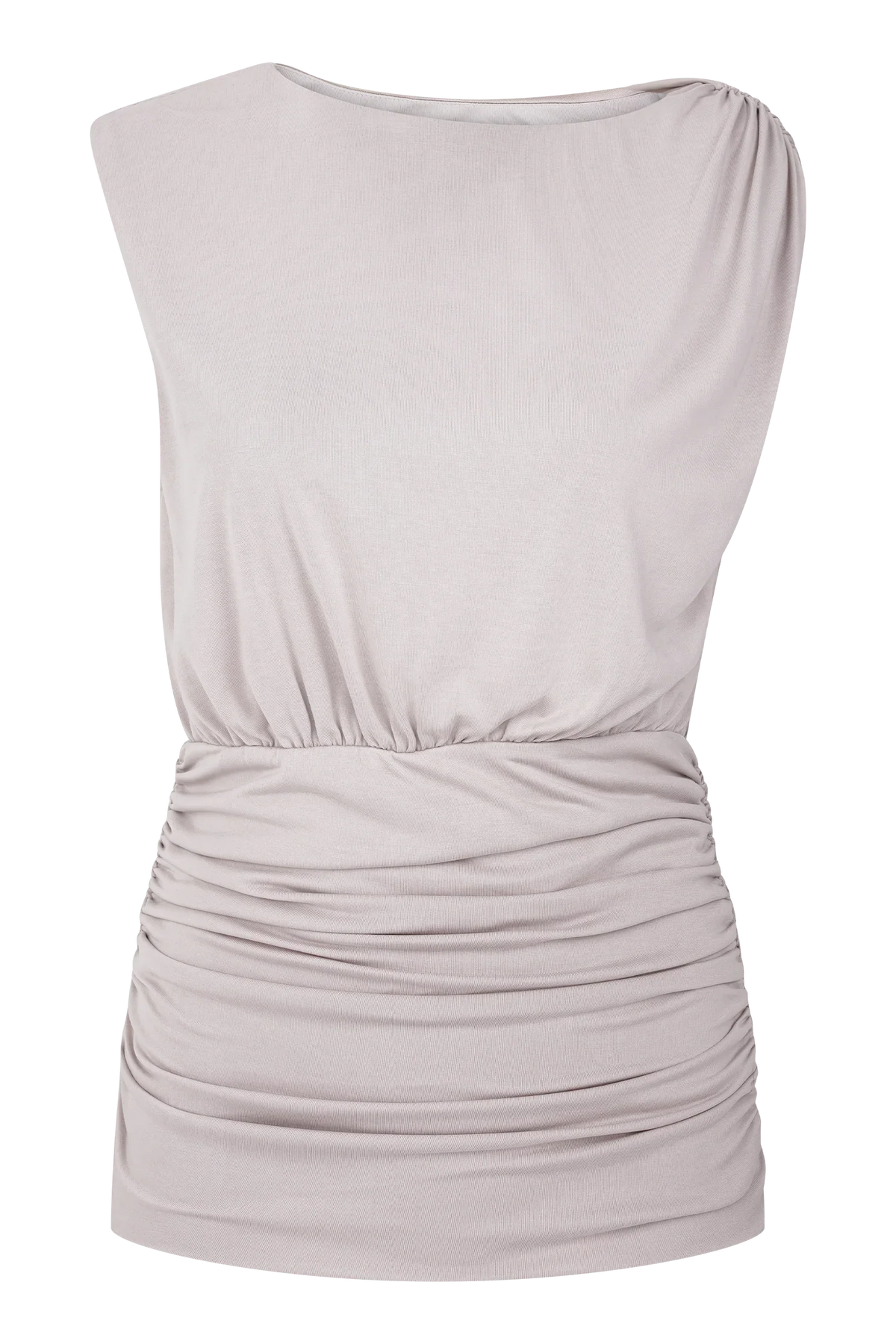 Anthony Short Sleeve Top Taupe