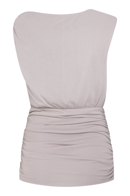 Anthony Short Sleeve Top Taupe