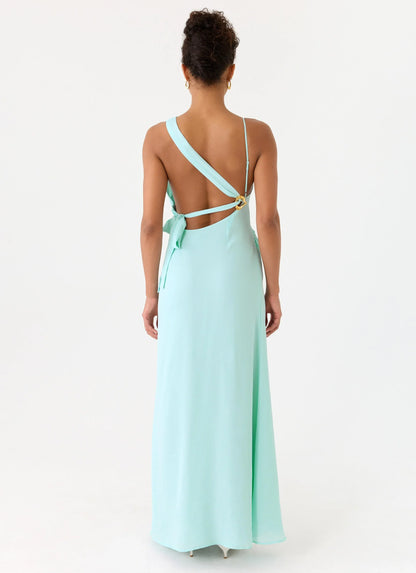 Analia Maxi Dress Aqua