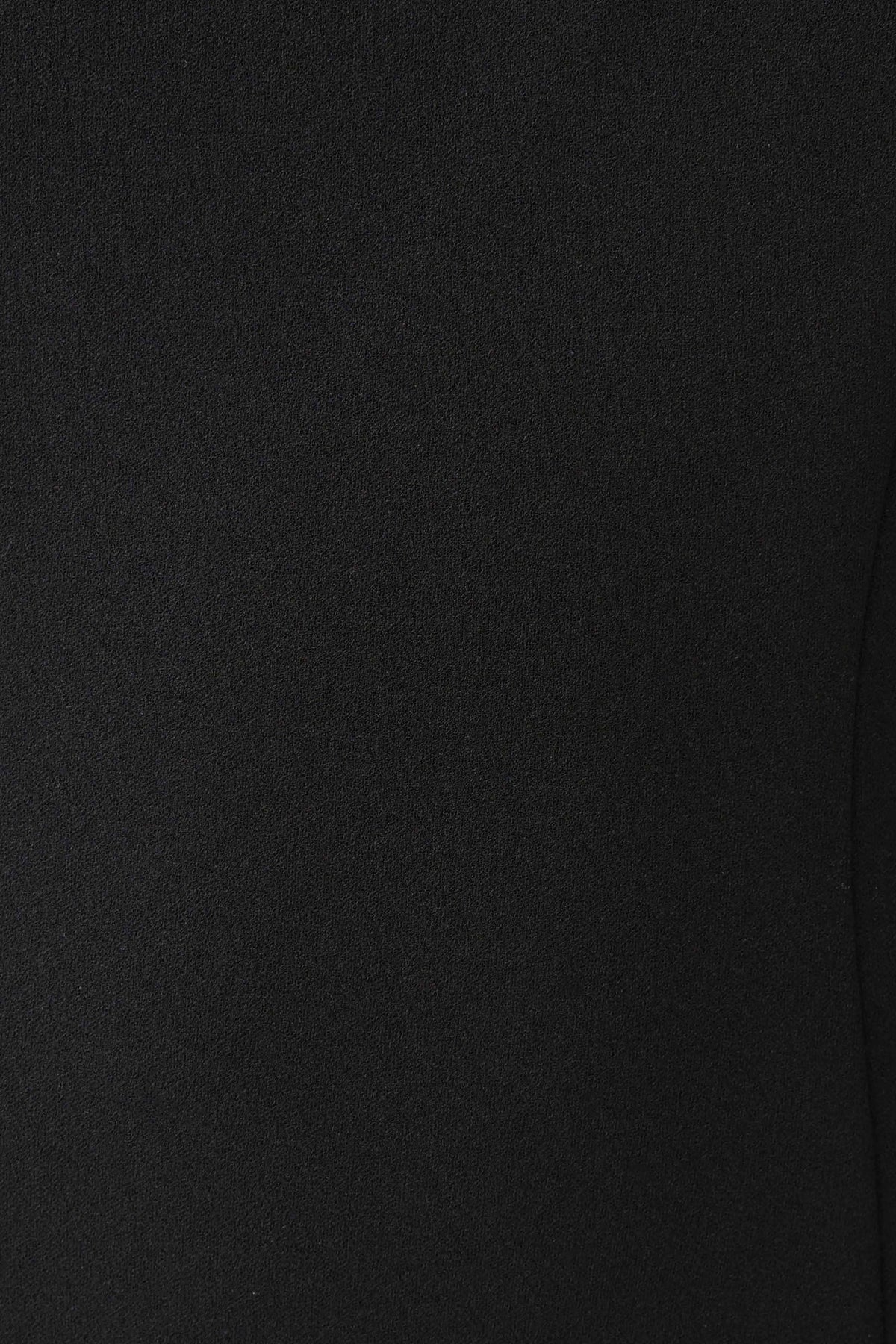 Briella V Neck Suiting Maxi Dress Black
