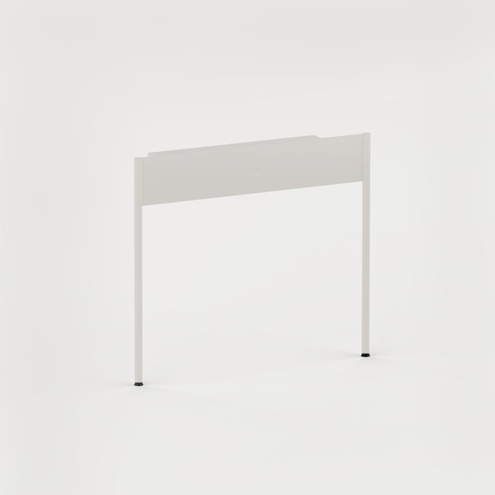 Blanc Crème / Pied de bureau