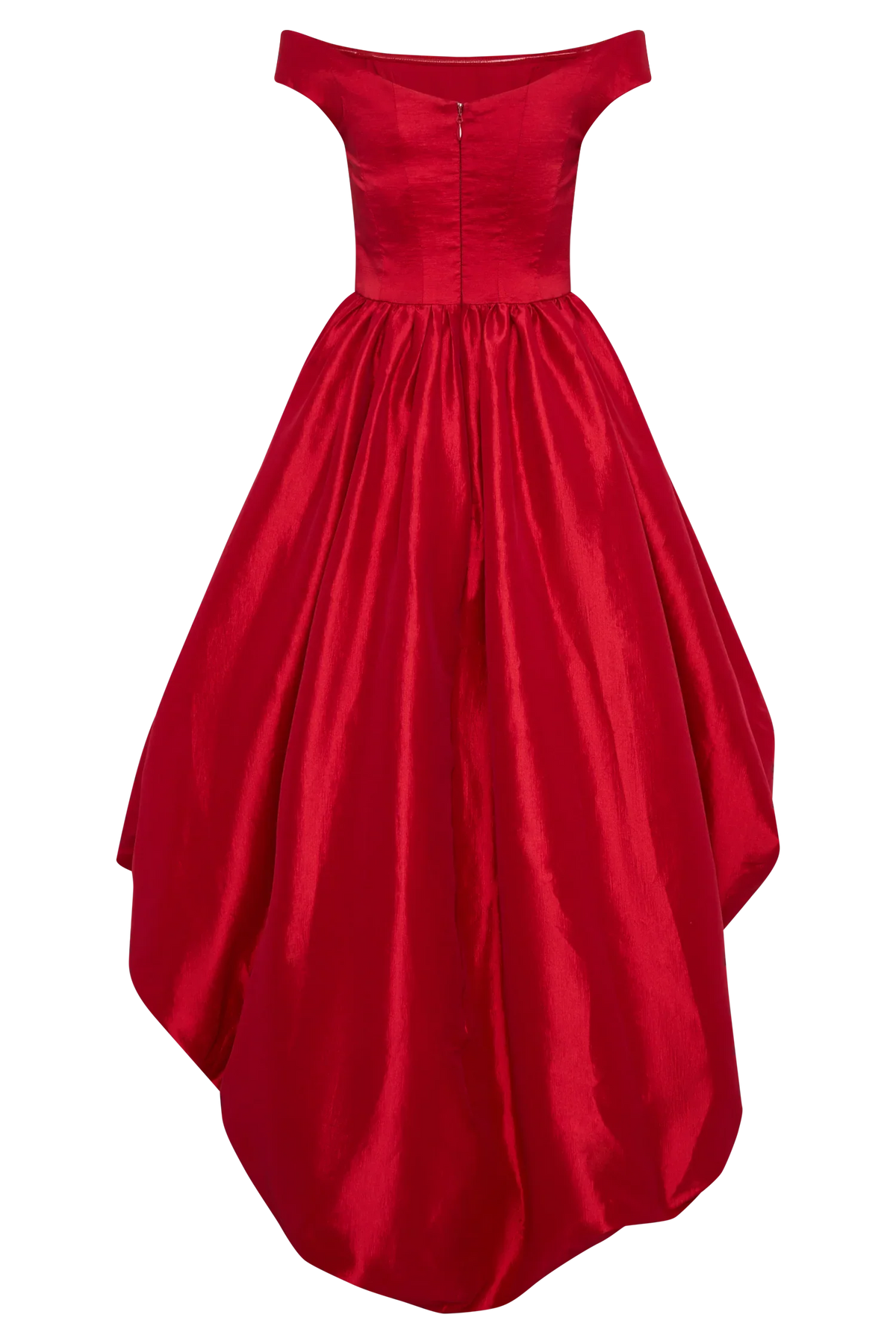 Amelia Bubble Maxi Dress Ruby Red