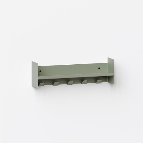 Etagère porte-manteau PLI Slim en acier - 20 à 60cm