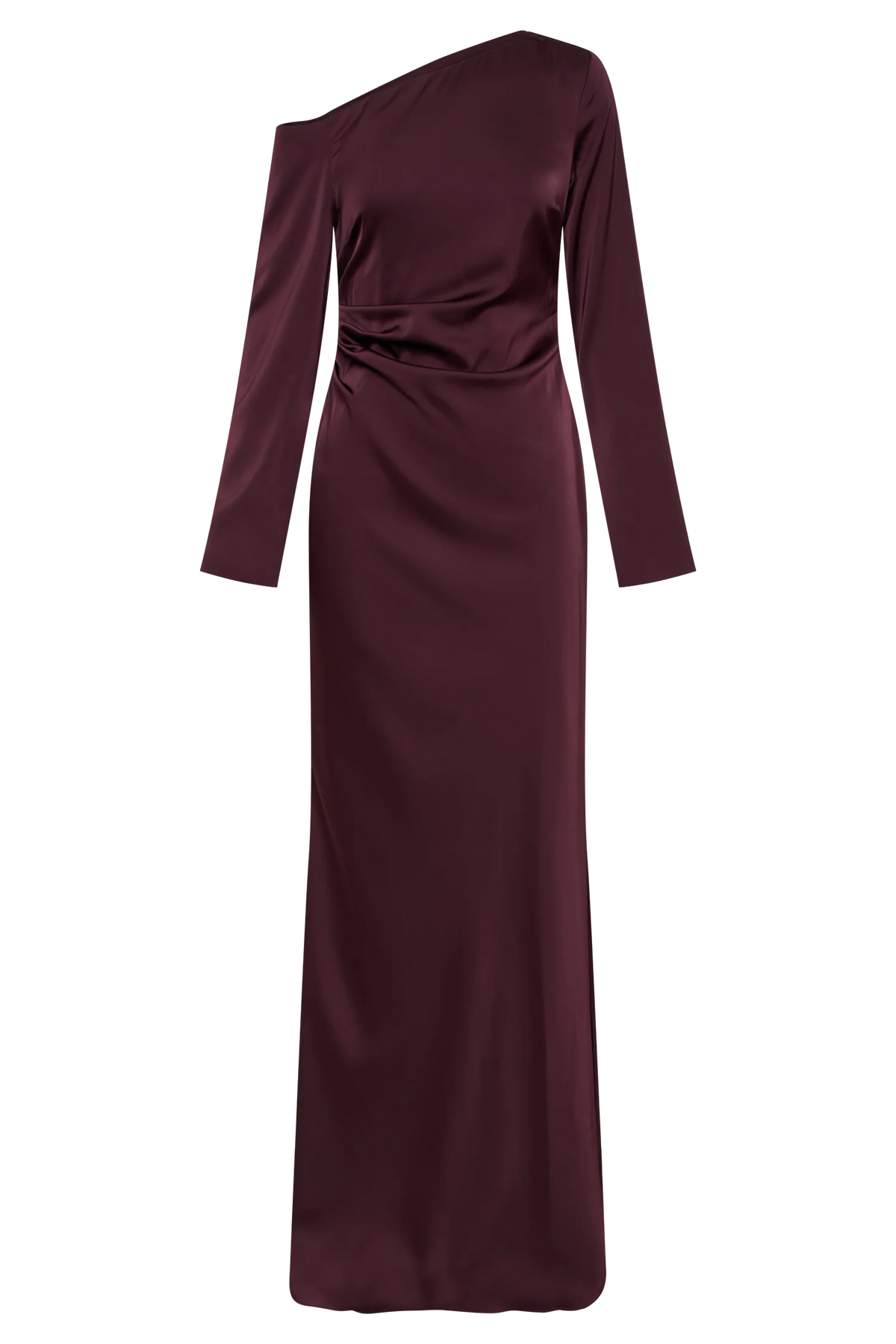 Avery Long Sleeve Maxi Dress Plum