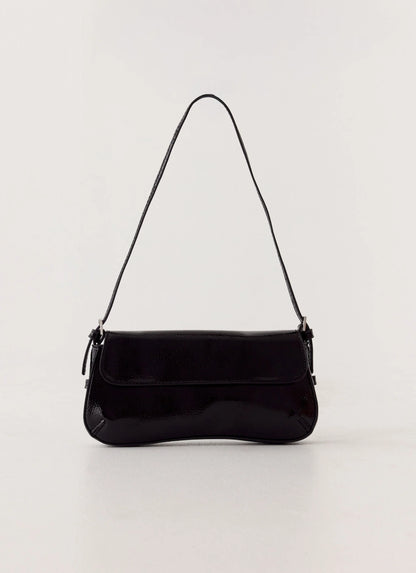 Amoretta Heart Bag Black