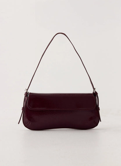 Amoretta Heart Bag - Maroon