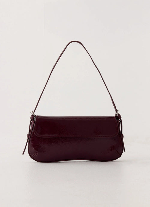 Amoretta Heart Bag - Maroon