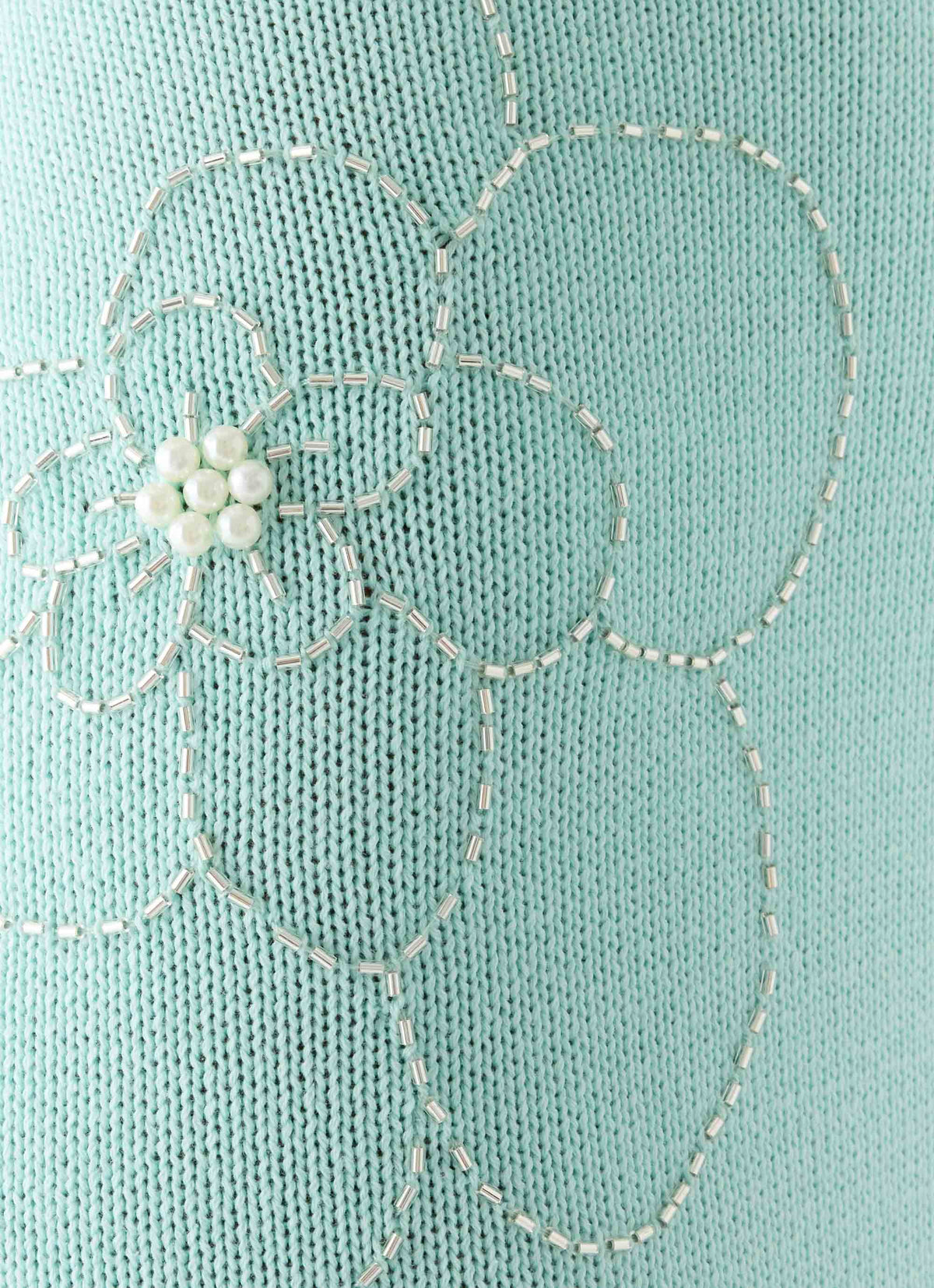 Amaya Knit Maxi Dress Aqua