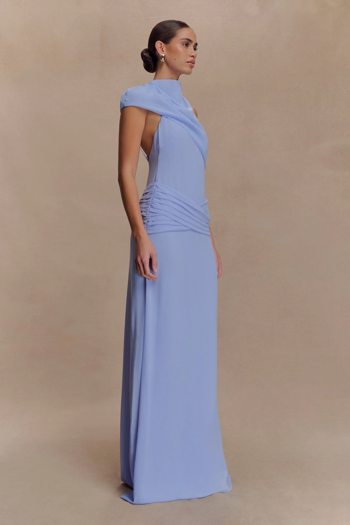 Analia Chiffon Maxi Dress Lilac