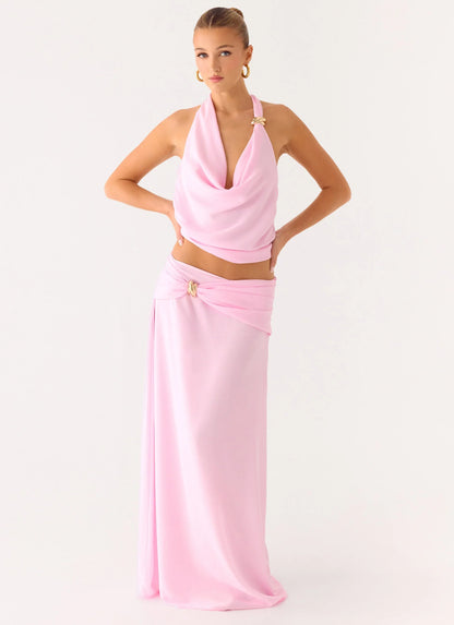 Anuhea Maxi Skirt Pink