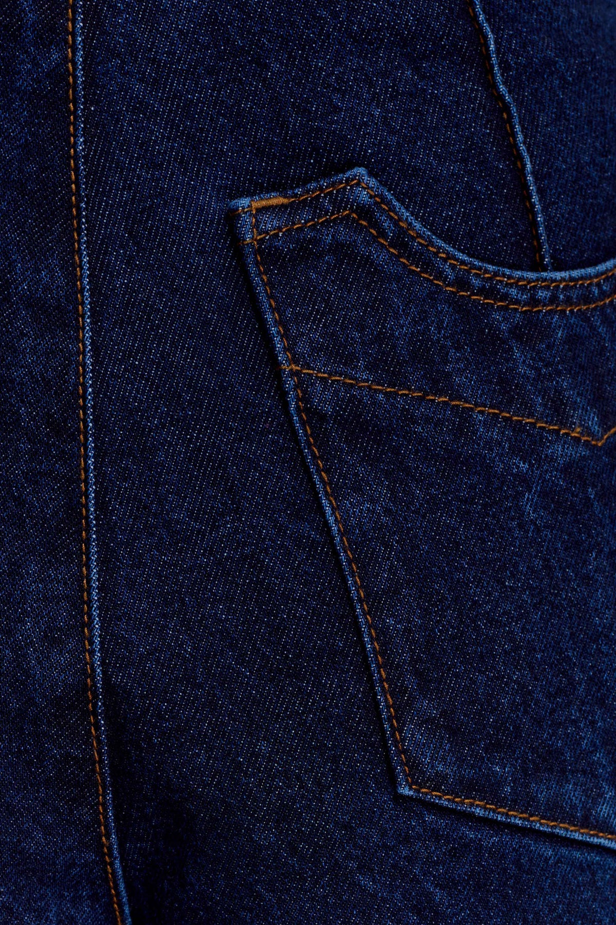 Beatrix High Rise Denim Jeans Indigo Blue