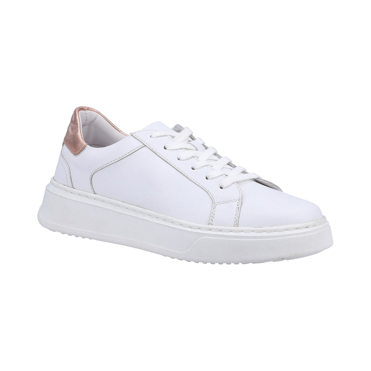 Hush Puppies Camille Lace Cupsole - White