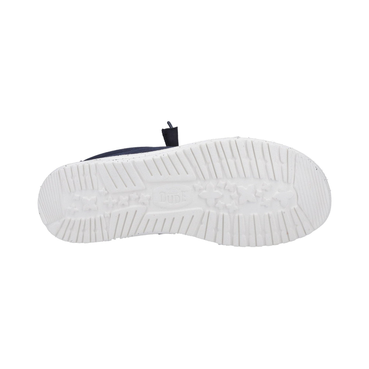 HEYDUDE Wally Mens Canvas Shoe - Navy
