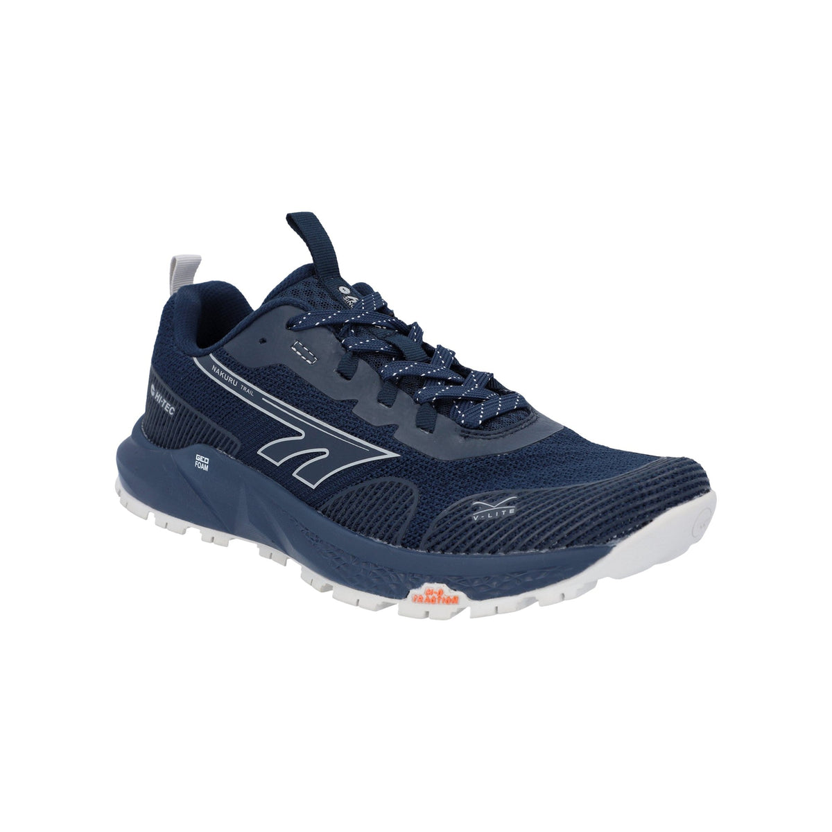 Hi-Tec Geo Nakuru Mens Trainers - Navy/Grey