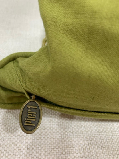 GREEN FERN LEAVES PILLOW