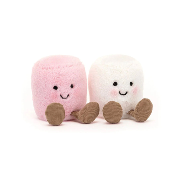 Jellycat Amuseables Pink and White Marshmallows