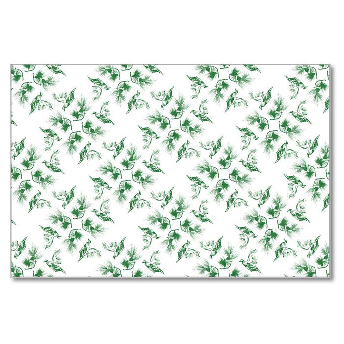 Green Pine & Quail
