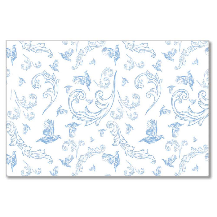 Blue Quail Toile