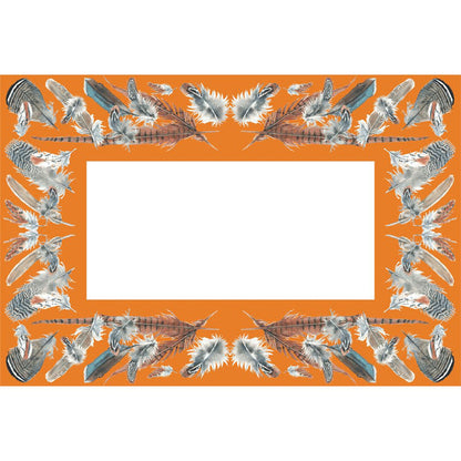 Orange Feather