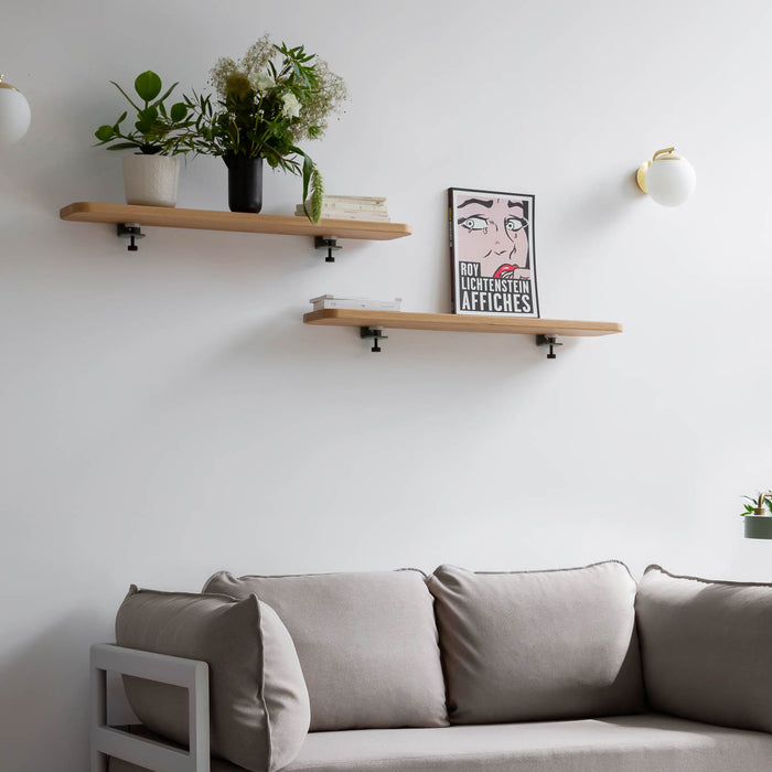Lot de 2 accroches murales BRACKET