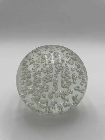 MURANO SPHERE GLASS PAPERWEIGHT