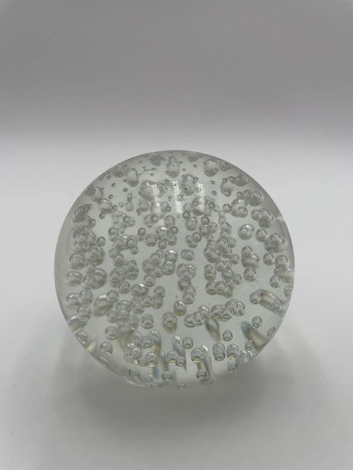 MURANO SPHERE GLASS PAPERWEIGHT
