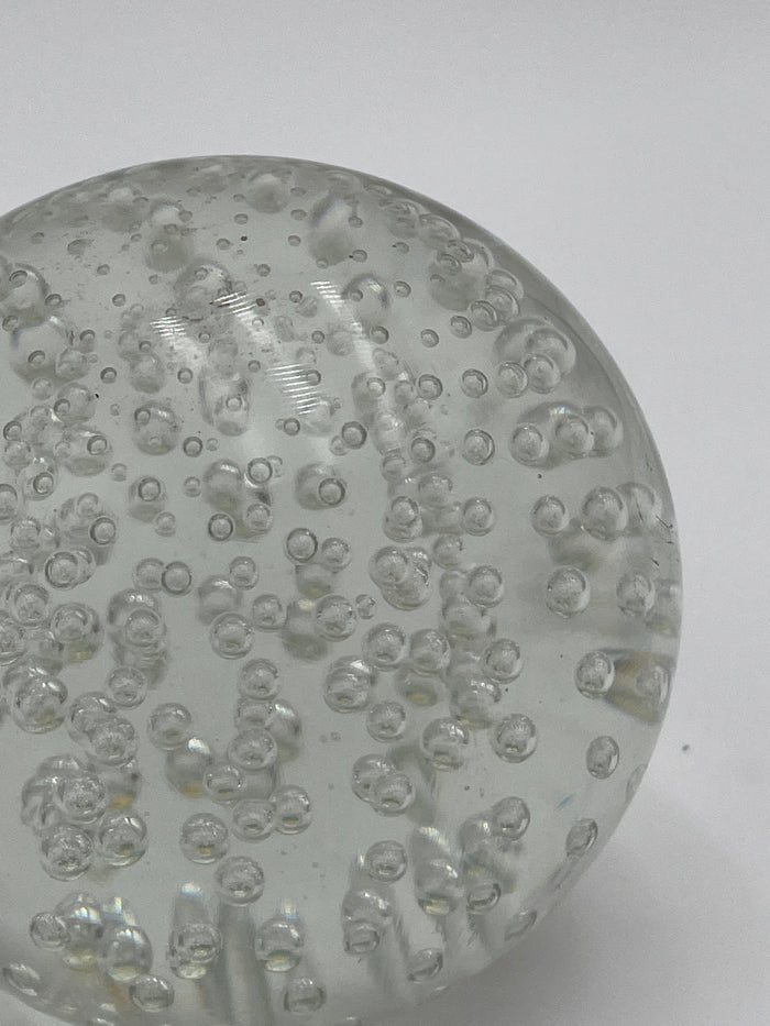 MURANO SPHERE GLASS PAPERWEIGHT