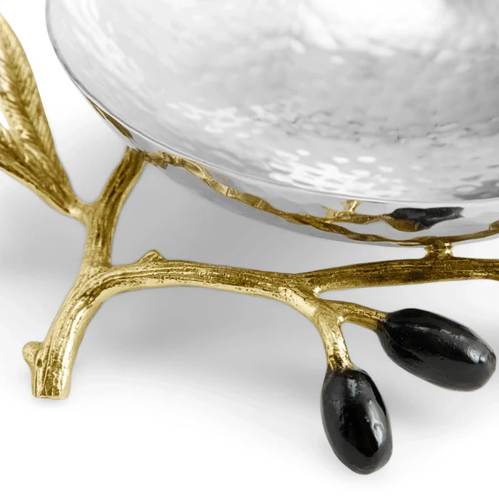 small decorative plate made of steel Michael Aram