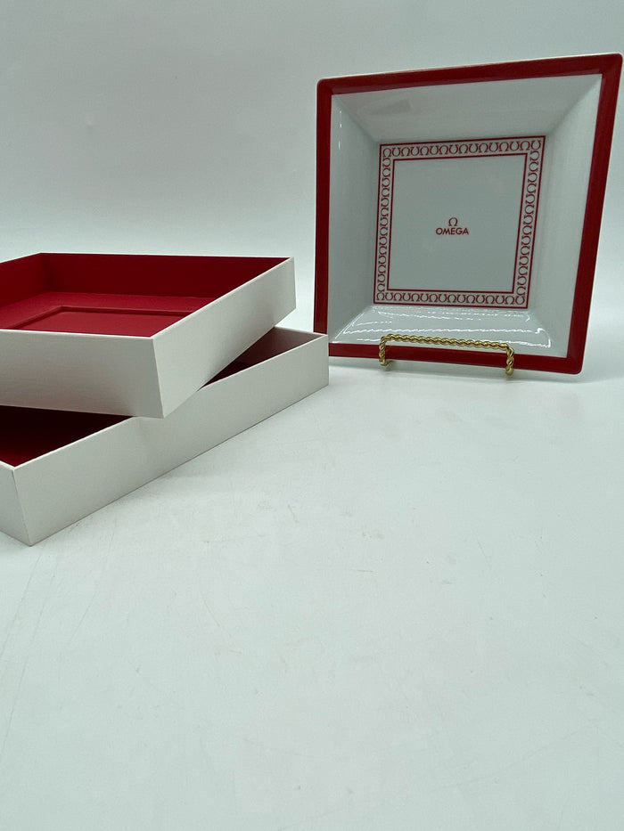 OMEGA PORCELAIN CATCH ALL BY LIMOGES