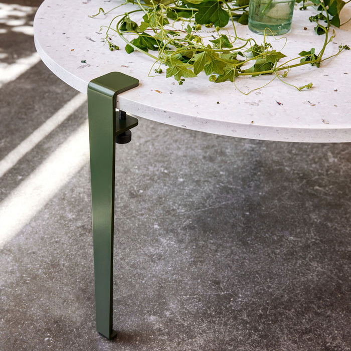 Pied de table basse et banc TIPTOE serre-joint industriel et design