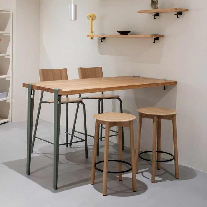Pied de table haute 90cm et accroche murale BRACKET