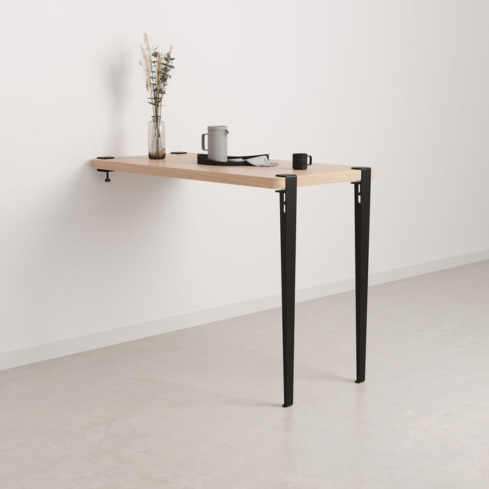 Pied de table haute 90cm et accroche murale BRACKET