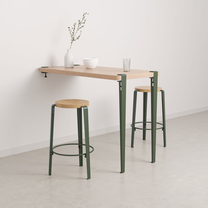 Pied de table haute 90cm et accroche murale BRACKET