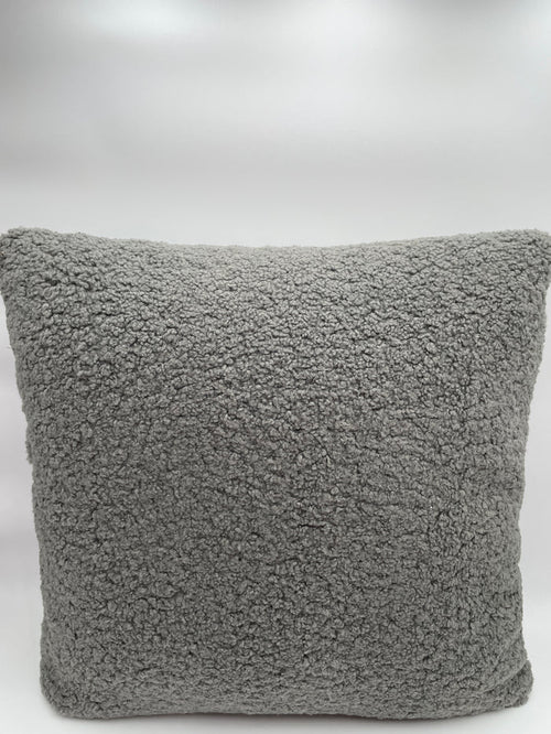 PILLOW GRAY BOUCLE
