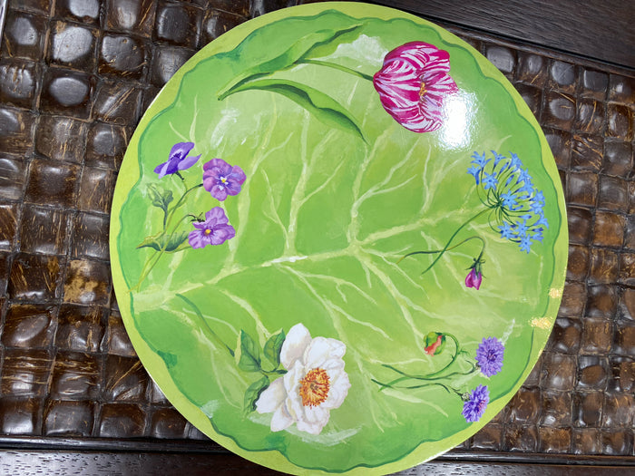 PLACEMAT FLORAL MAJOLICA