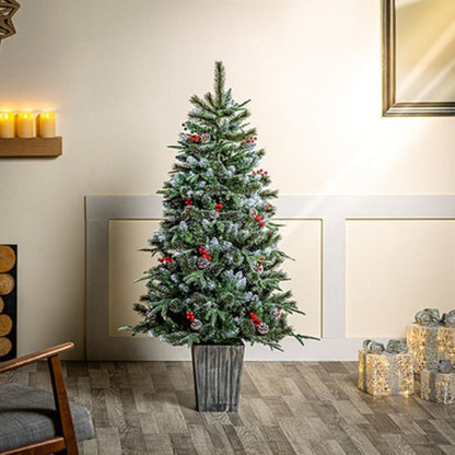 Premier 5ft Prelit New Jersey Spruce Artificial Christmas Tree