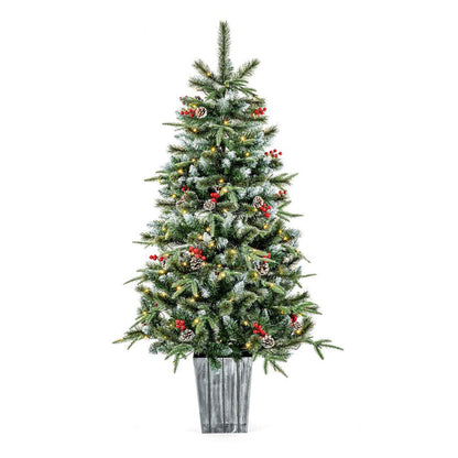Premier 5ft Prelit New Jersey Spruce Artificial Christmas Tree