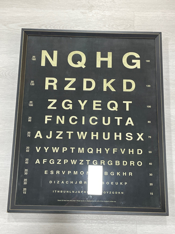 PRINT EYE TEST ART