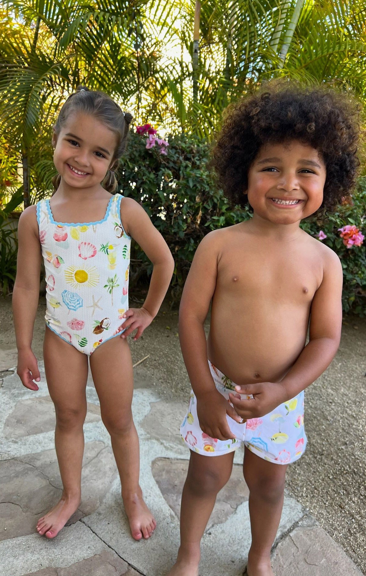 Little Babe One Piece ~ Seaside Treasures Scallop