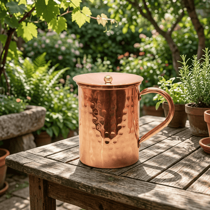 Signature Tall Hammered Style Mug Set | 16oz