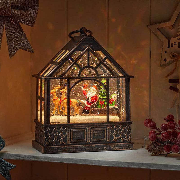 SnowSwirl Santa's Greenhouse
