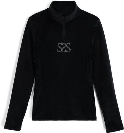 Spyder Society Shimmer Bug 1/2 Zip