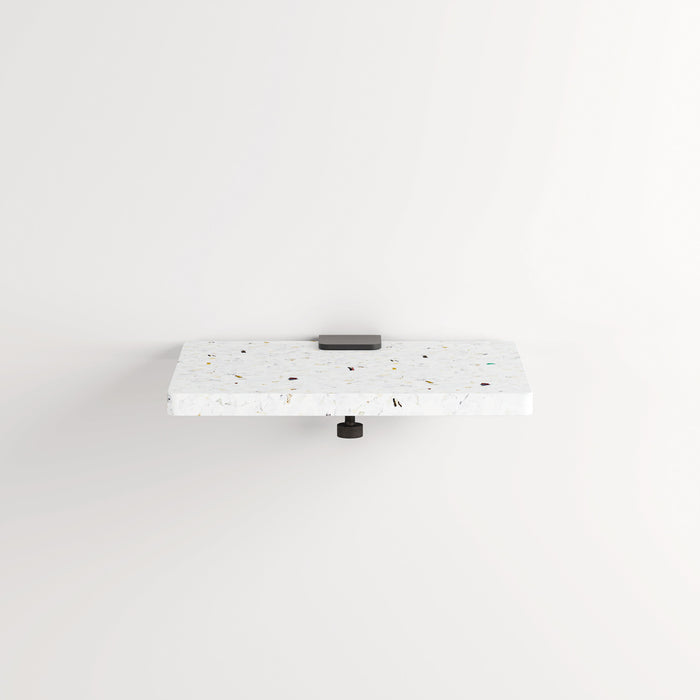 Table de chevet murale BRACKET - plastique recyclé Venezia