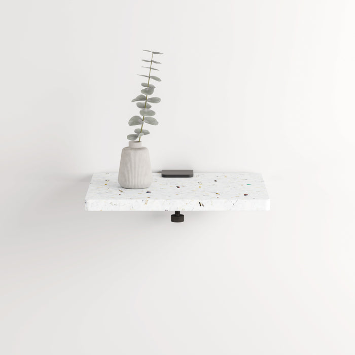 Table de chevet murale BRACKET - plastique recyclé Venezia