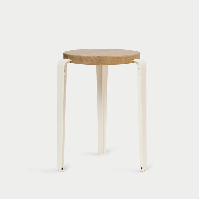 Chêne massif / Blanc Crème