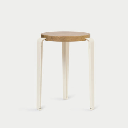 Chêne massif / Blanc Crème