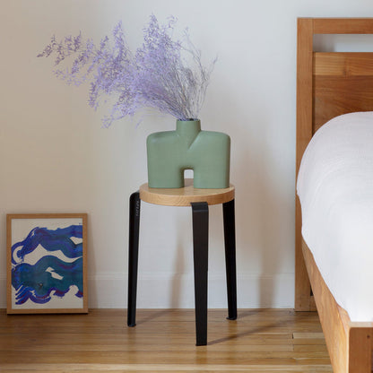 Tabouret LOU - chêne massif