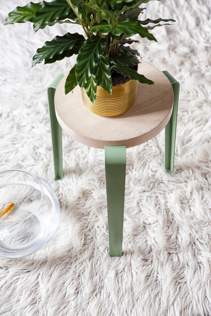 Tabouret LOU - chêne massif