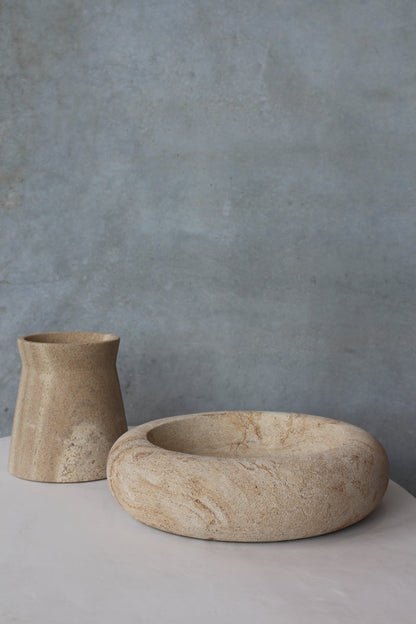 Vase | Woody Sandstone Cita Mulya